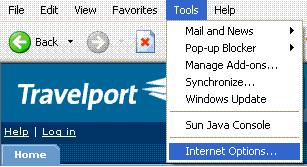 Internet Options